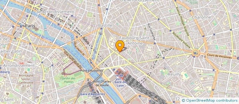 localisation de l'entreprise LES WOMBATS  PARIS