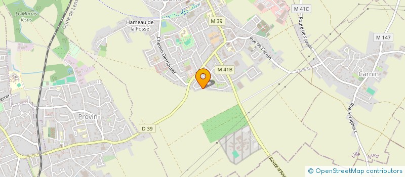 localisation de l'entreprise LES YEUX CARRES RECORDING  ANNULLIN