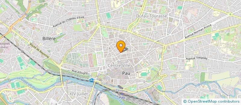 localisation de l'entreprise LES YEUX D'ADACHA à PAU