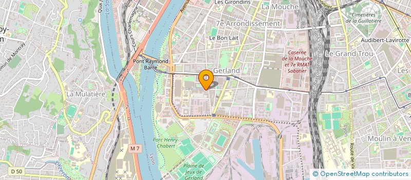 localisation de l'entreprise LES YEUX DANS LA QUILLE  LYON