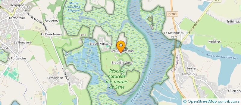 localisation de l'entreprise LES YEUX DANS LES CRINS à SENE