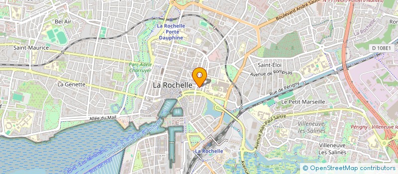 localisation de l'entreprise LES YEUX DES AUTRES à LA ROCHELLE