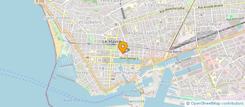 localisation de l'entreprise LES YEUX DITS TRADUCTEURS D'IMAGES à LE HAVRE