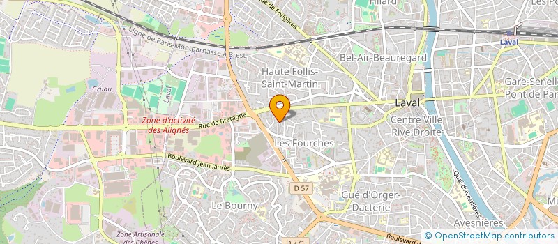 localisation de l'entreprise LES YEUX ONT DES OREILLES à LAVAL