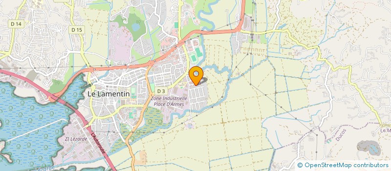 localisation de l'entreprise LES YVELINES à LE LAMENTIN