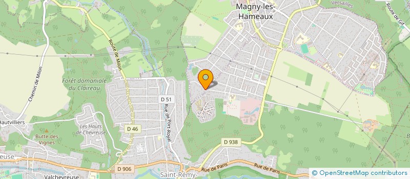 localisation de l'entreprise LES Z'ABEILLES  MAGNY-LES-HAMEAUX