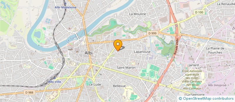 localisation de l'entreprise LES Z'AGITATEURS GENEREUX à ALBI