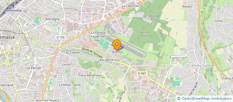 localisation de l'entreprise LES Z'AMIS à VETRAZ-MONTHOUX