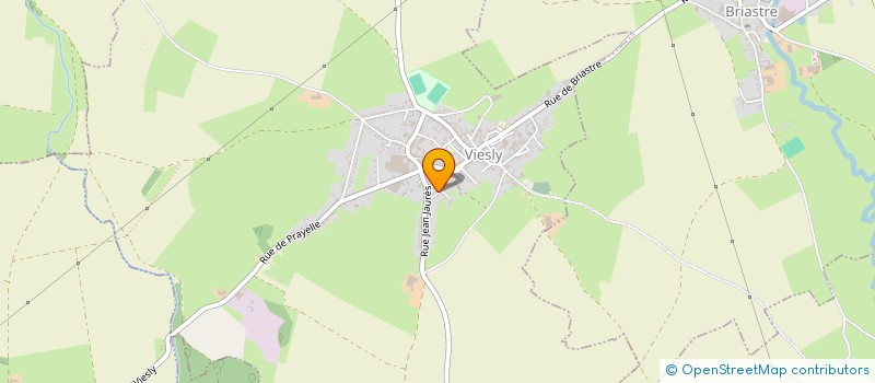 localisation de l'entreprise LES Z'AMIS DE VIESLY à VIESLY