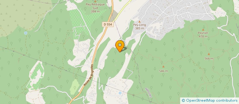 localisation de l'entreprise LES Z'ARTISTES MEOUNAIS  MEOUNES-LES-MONTRIEUX