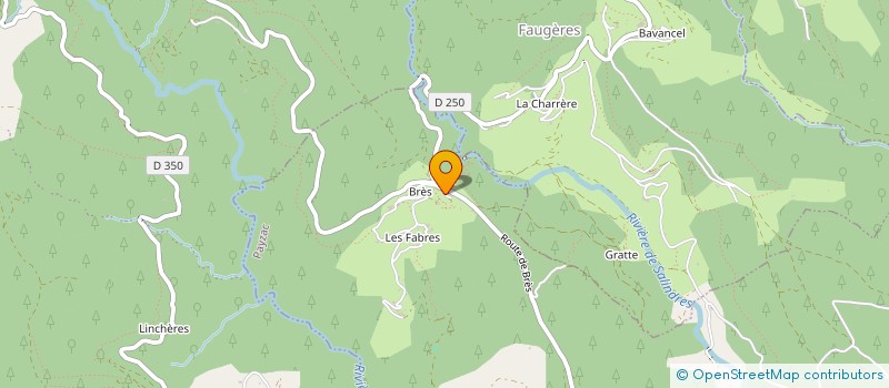 localisation de l'entreprise LES Z'ARTS CONTENPOURIEN  PAYZAC