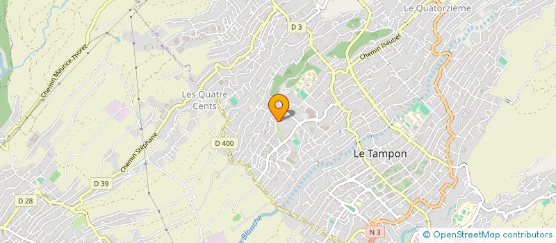 localisation de l'entreprise LES Z'ARTS GRAFIK DE BOURBON  LE TAMPON