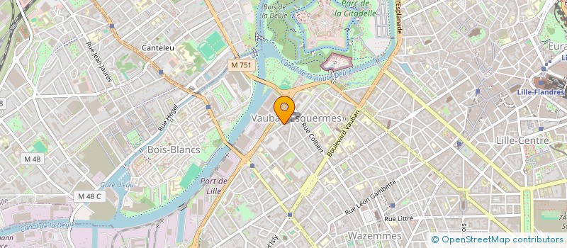 localisation de l'entreprise LES Z'ATELIERS à LILLE
