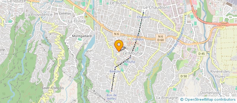 localisation de l'entreprise LES Z'EARS à SAINT-DENIS