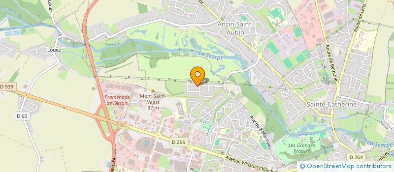 localisation de l'entreprise LES Z'ELLES DE L'ARTOIS à ARRAS