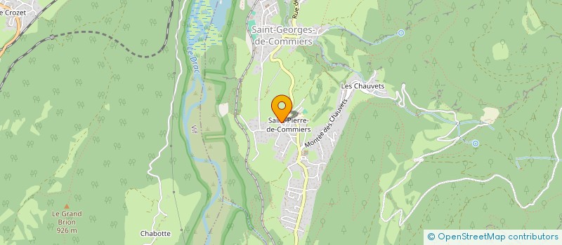 localisation de l'entreprise LES Z'EMOTIONS +  SAINT-GEORGES-DE-COMMIERS