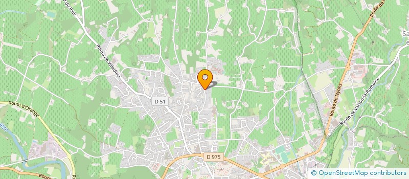 localisation de l'entreprise LES Z'ENFANTS DE BRASSENS  VAISON-LA-ROMAINE