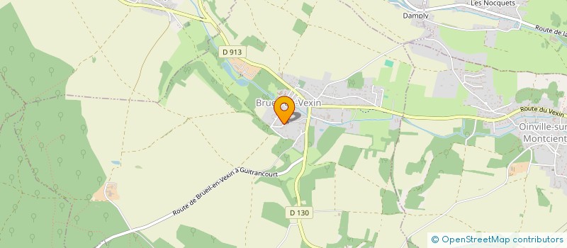 localisation de l'entreprise LES Z'HAPPYGLOTTES  BRUEIL-EN-VEXIN