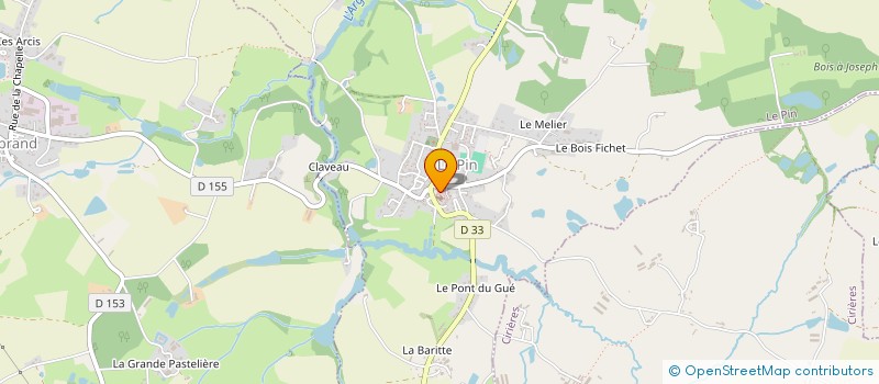 localisation de l'entreprise LES Z'ILLUMINES à LE PIN