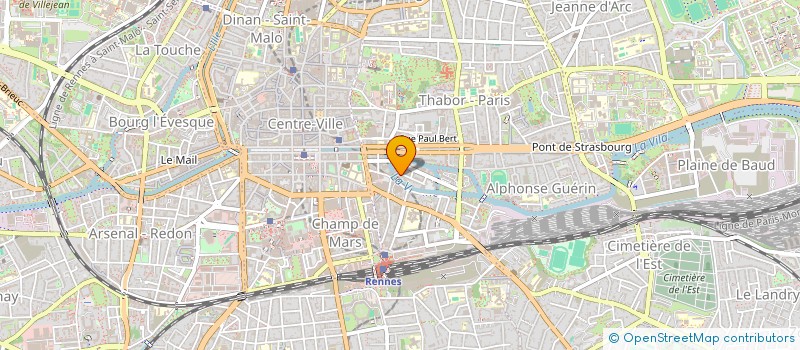 localisation de l'entreprise LES ZAGITES  RENNES