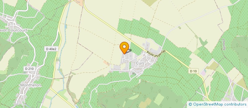 localisation de l'entreprise LES ZAILLEUX  CUIS