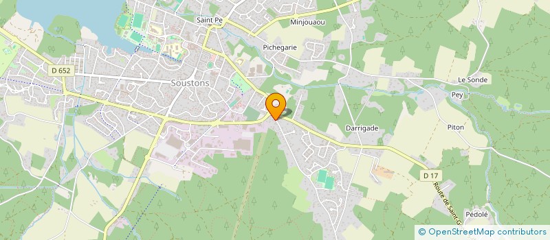 localisation de l'entreprise LES ZAM DANCE  SOUSTONS