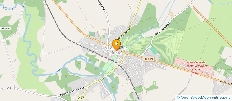 localisation de l'entreprise LES ZAMUSEURS à VILLEDIEU-SUR-INDRE