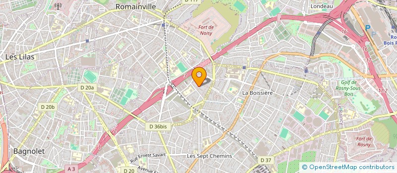 localisation de l'entreprise LES ZAMY DES BEBES à ROMAINVILLE