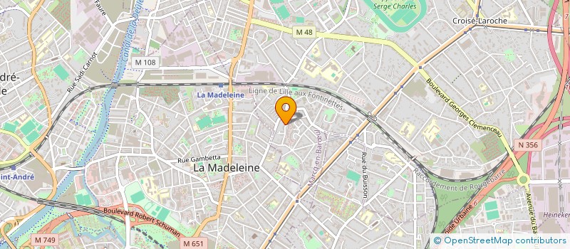 localisation de l'entreprise LES ZARISTOCATS à MARCQ-EN-BARŒUL