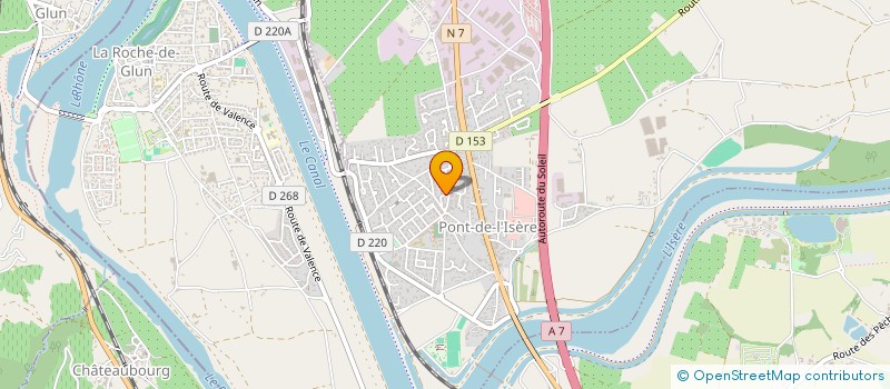 localisation de l'entreprise LES ZAVENTURES DE ZOE &CO à PONT-DE-L'ISERE