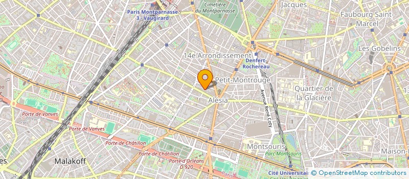 localisation de l'entreprise LES ZEBRES CREATIFS  PARIS