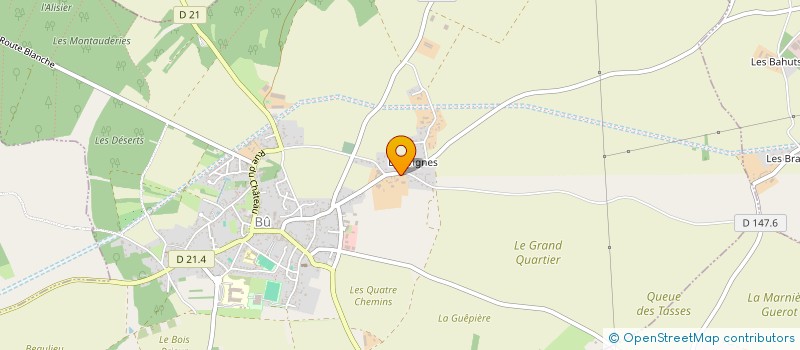 localisation de l'entreprise LES ZEBULONS à BU