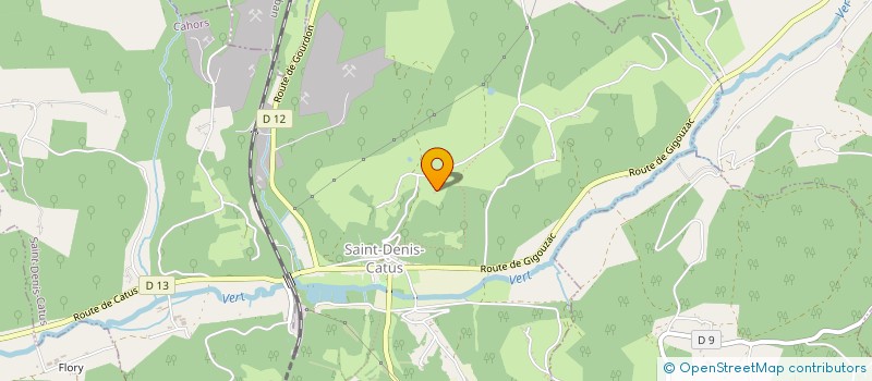 localisation de l'entreprise LES ZECOPO  MONTGESTY