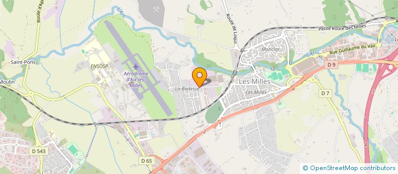 localisation de l'entreprise LES ZELES 114 à AIX-EN-PROVENCE