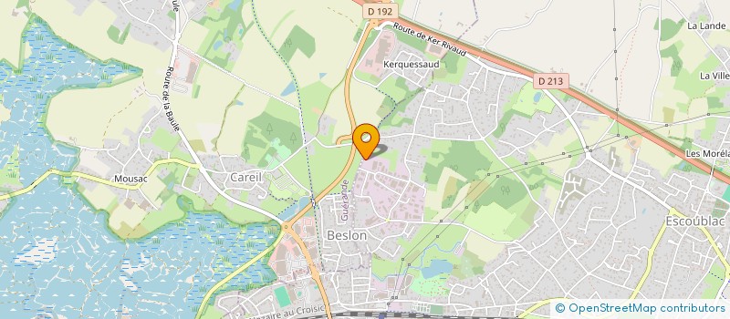 localisation de l'entreprise LES ZEN  LA BAULE-ESCOUBLAC