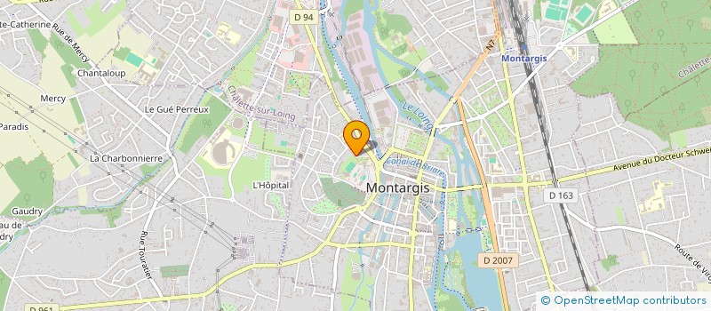 localisation de l'entreprise LES ZENFANTS DE L'ILE SAINTE MARIE MADAGASCAR  MONTARGIS