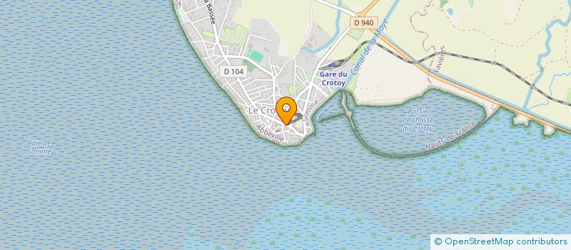 localisation de l'entreprise LES ZHARENGS à LE CROTOY