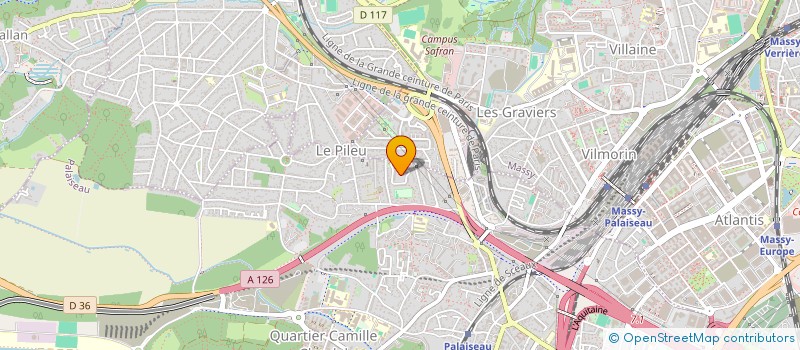 localisation de l'entreprise LES ZICALIZES à PALAISEAU