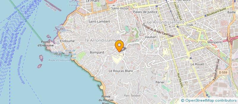 localisation de l'entreprise LES ZIGOTO'S à MARSEILLE