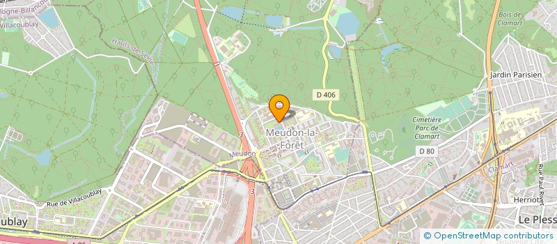 localisation de l'entreprise LES ZIGOTOS à MEUDON