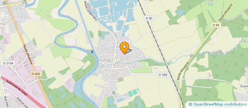 localisation de l'entreprise LES ZIK'OMATICS à GURGY