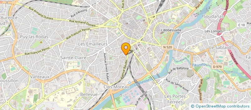 localisation de l'entreprise LES ZIKOLOGISTES à LIMOGES