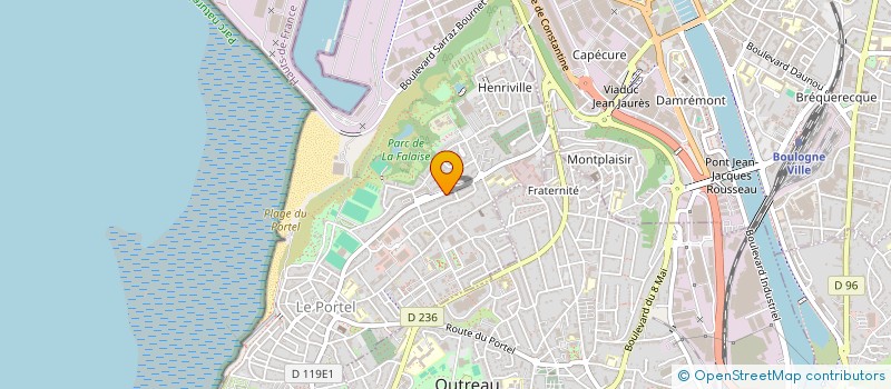 localisation de l'entreprise LES ZINCONTOURNABLES  LE PORTEL