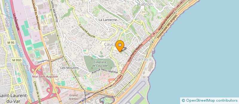 localisation de l'entreprise LES ZINS TERRE ACTIFS à NICE