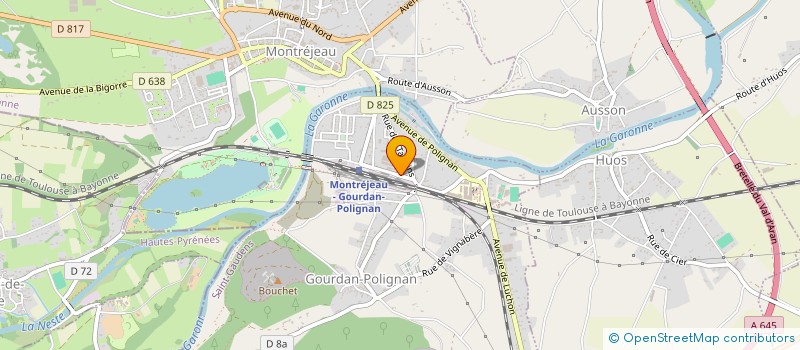 localisation de l'entreprise LES ZINZINS DE LA MOB  GOURDAN-POLIGNAN