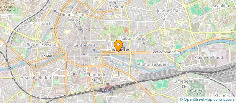 localisation de l'entreprise LES ZINZINS  DE LA ZIC  RENNES