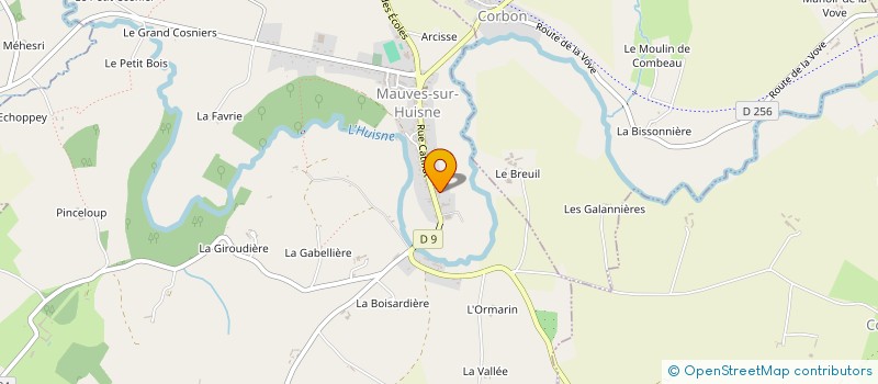 localisation de l'entreprise LES ZOOKEURS à MAUVES-SUR-HUISNE