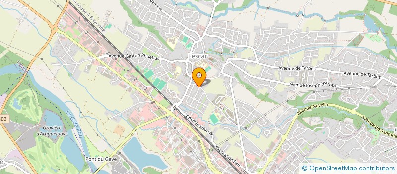 localisation de l'entreprise LES ZOREYS  LESCAR