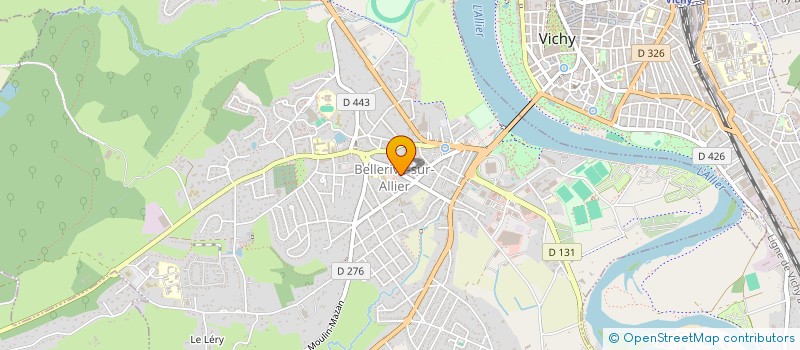 localisation de l'entreprise LES ZOUZOUS à BELLERIVE-SUR-ALLIER