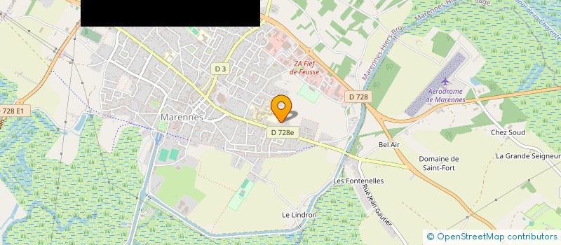 localisation de l'entreprise LES ZYGOSMAR  MARENNES-HIERS-BROUAGE